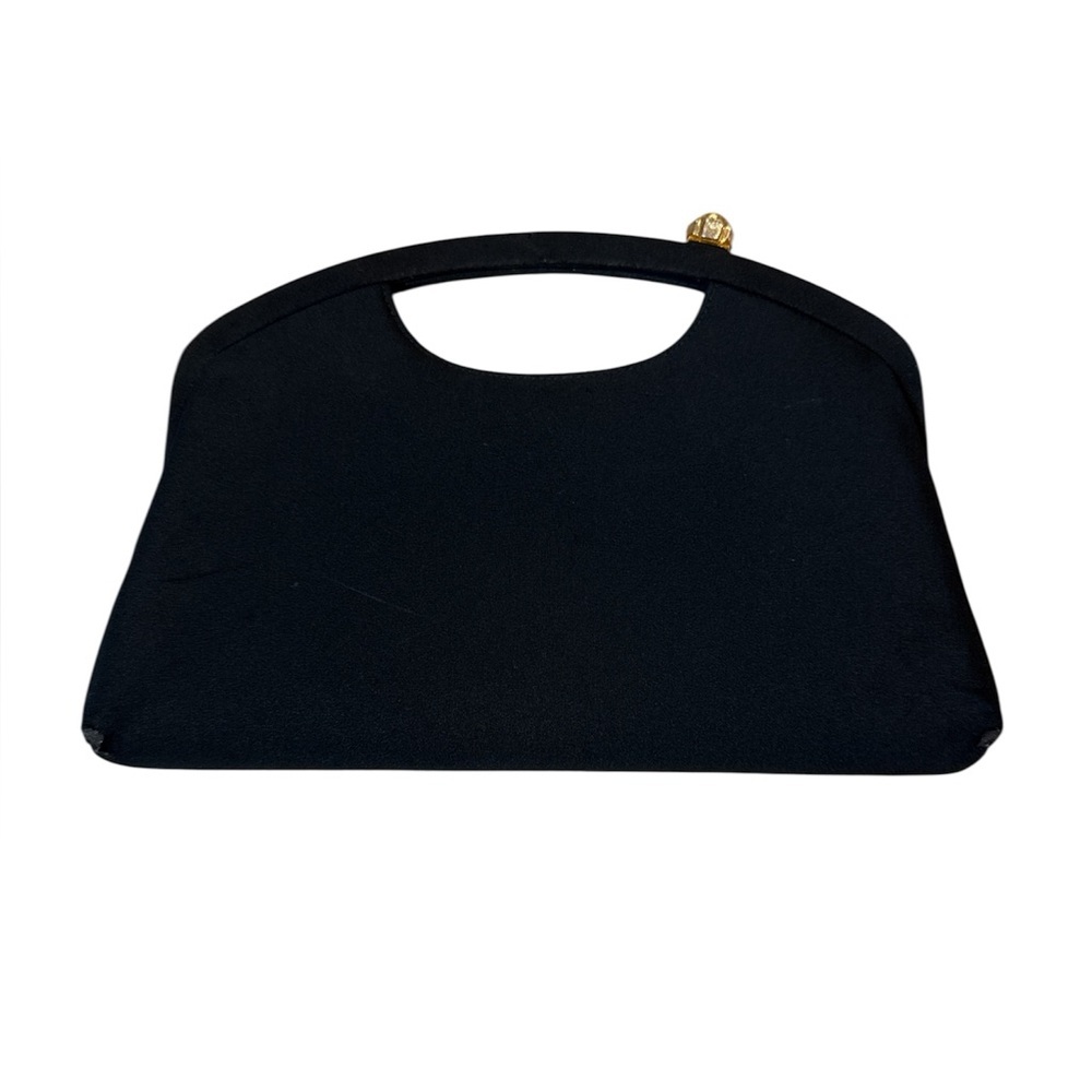 Vintage 1960s Peau De Soie clutch, o/s